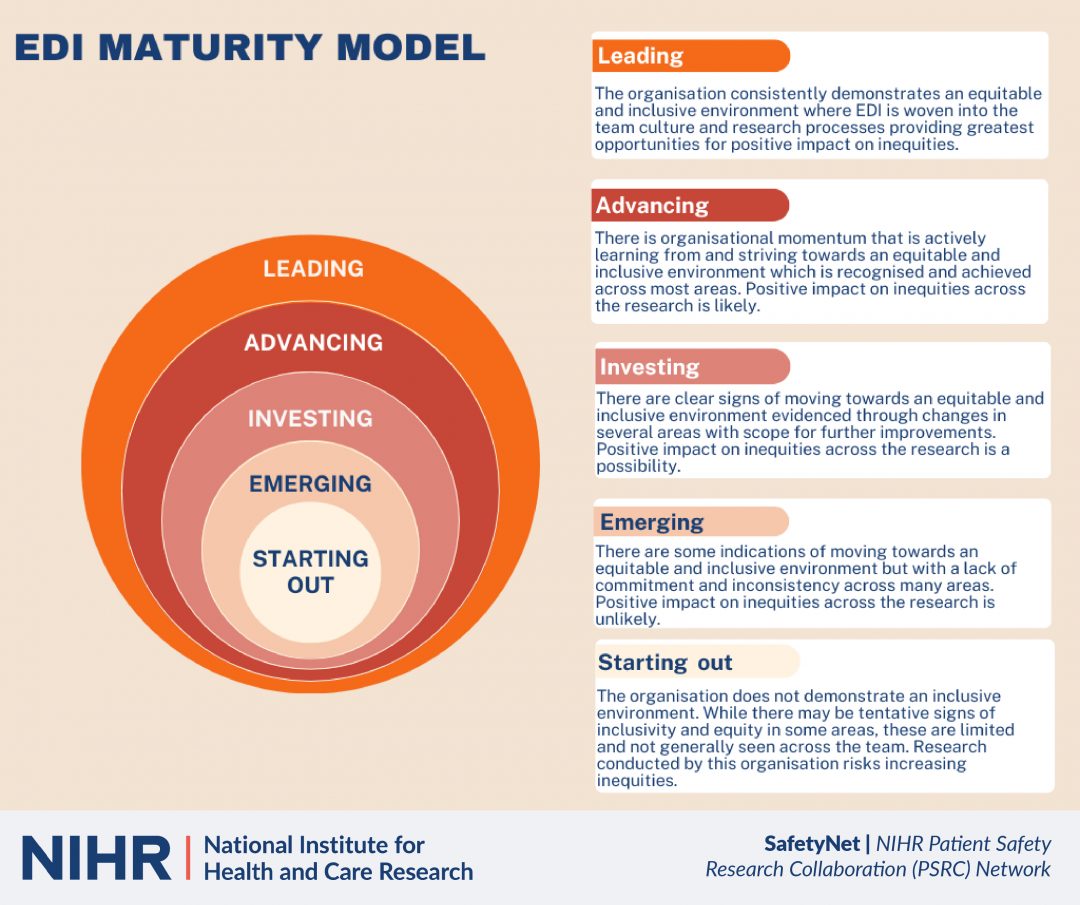 SafetyNet | SafetyNet EDI Maturity Model